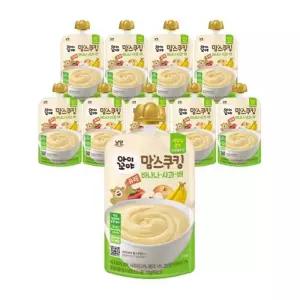 [G] 남양 맘스쿠킹 이유식 바나나 사과 배 (6개월) 10개