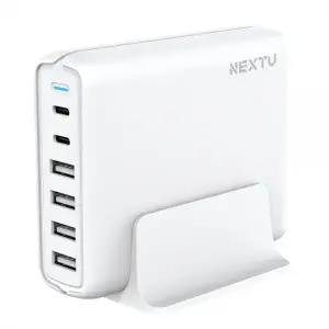 NEXT-QC602 USB 6포트 Quick Charger 충전기 60W/QC3.0 2포트제공