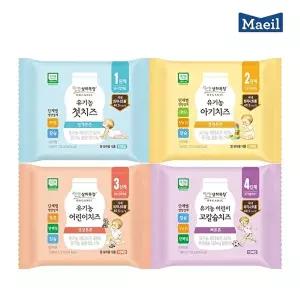 [매일유업]상하목장 STEP 1-4 유기농 첫치즈 170g 40매 모음딜