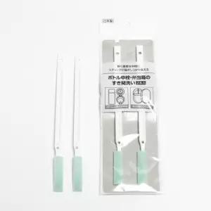 뚜껑 솔 브러시 2P 마메이타  솔 텀블러 보틀 청소 일본 세척