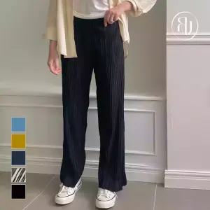 [루엣] MADE 데일리 허리밴딩 플리츠 팬츠