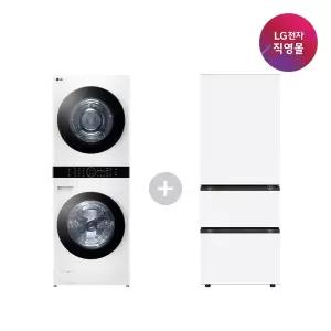 [LG] [LG전자 직영] 세트상품 W20WANQ+Z330MQQF11 (워시타워+김치냉장고)