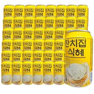 잔치집 식혜 340ml 48개