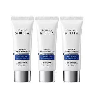 [셀러허브][TG도미나스] 태극제약 도미나스 알파비사보롤 트라넥삼산 선크림 40ml 3개 (S49072887)