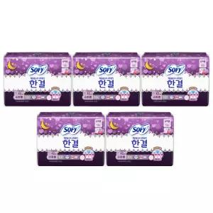 쏘피 오버나이트 한결 슈퍼롱 생리대 42cm 10매 X 5 BNS