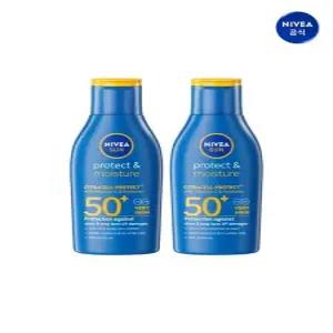 [니베아]니베아 선 프로텍트 앤 모이스춰 선 로션 100ml 2개