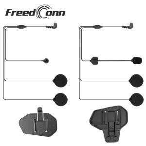 FreedConn 브랜드 5핀 2 in 1 케이블 헤드폰 및 마이크(R1/R1 Plus용 클립 포함)