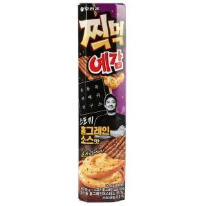 신상 오리온 찍먹예감 스모키홀그레인소스맛 76g