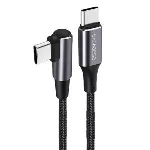 [바라보고]ㄱ자형 C to C타입 5A 100W PD 고속 충전 케이블 0.5m