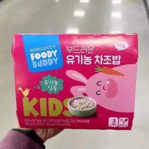 푸디버디 부드러운 유기농 차조밥 140g x 3개입 x 1개 401232 (29468117)