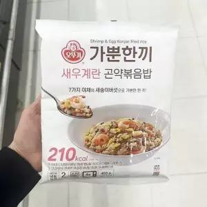오뚜기 가뿐한끼 새우계란 곤약 볶음밥 400g P00370338 (29467800)