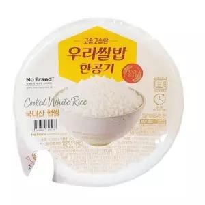 [노브랜드] 우리 쌀밥 한공기 210g x 5개 44230 (29468080)