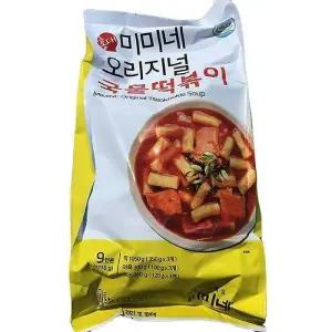 미미네 오리지널 국물떡볶이 1.71kg 9인분 61517ice3 (29467586)