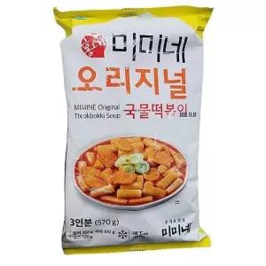 미미네 오리지널 국물떡볶이 570G X 1개 81584 (29467358)