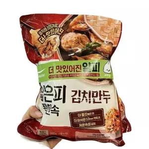 풀무원 얇은피꽉찬속김치만두 400g x 2 x 1개 b27614 (29257501)