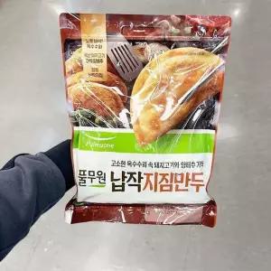 풀무원 납작 지짐 만두 700g b800037 (29257101)