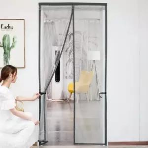 라이프업 심플 문 모기장(100x200cm) 방문 현관방충망 (11073263A)