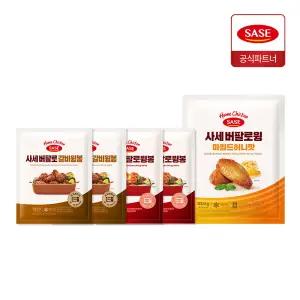 버팔로윙봉 180gx2+갈비윙봉180gx2+버팔로 마일드허니윙 310g