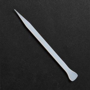 UV 수지 에폭시 공예 제작을 위한 재사용 가능한 실리콘 교반 막대 5개 흰색 120x12x4.5mm