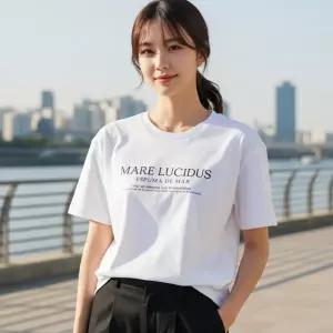 마레 반팔티 20수면 쿨론티 티셔츠 자체제작 S~3XL 빅사이즈 남녀공용 여성 여자 여름티 데일리 반팔 학생 단체티 기능성