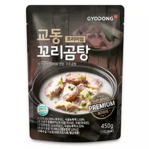 교동식품 프리미엄 꼬리곰탕 450g x 4팩