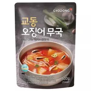 교동식품 오징어 무국 500g x 5팩