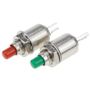 푸쉬락스위치 푸쉬온 리턴 순간 푸시 5MM 10 단추 125VAC 5A 스위치 DS402