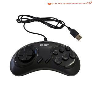 PC MAC 메가 드라이브 게임 패드 용 SEGA USB 조이스틱 홀더 버튼 컨트롤러