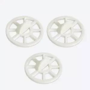 국산 GIH240W3 1+1+1 욕조망35mm (백색)배수구 머리카락 거름망