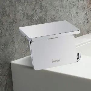 크롬 LOQ520J6 스텐휴지걸이 선반형 크롬 욕실휴지걸이 IBA6602