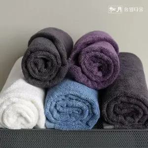 송월타올 DSS910A0 호텔수건 뱀부프리미엄무지 180g 1장 고중량