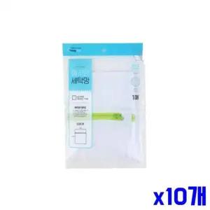 의류 PFK222G1 보호 세탁망 대 40X50cm x10개 거름망 빨래망