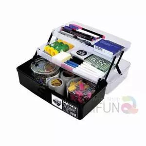 공구박스 JAQ519D4 소 수납박스 연장통 공구정리함 공구함세트 철제공구함
