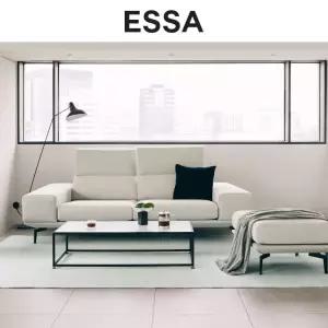 에비뉴 N 3인 스윙기능 크라비츠 패브릭 소파+스툴