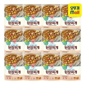 [오뚜기] LightJoy 나트륨을줄인 된장찌개 450g 12개
