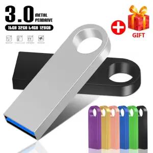 펜 드라이브 USB 3.0 플래시 128 기가 바이트 64 32 16 8 Pendrive 메모리 스틱 cle U 디스크 저장 장치