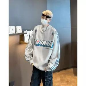 쉬헐크 남사친 빈티지 가을 커플 긴팔티 맨투맨 스트리트 빅사이즈 KKE3