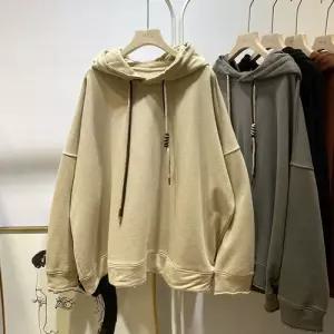 무천도사 여친 티 빈지 풀오버 후드 쭈리 루즈핏 봄가을 긴팔 KKE3