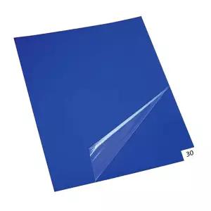 클린모 클린룸 스티키/택키 매트 26인치 x 45인치 블루 30장 패드 박스당 각