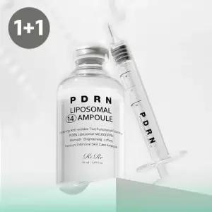 [본사공식] 리르 PDRN 리포좀 14 앰플 1+ 1 - 고농축 영양 앰플 보습 미백 주름개선