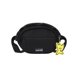 와키윌리크로스백 CQK MG2403CB02BK 코듀라 웨빙 슬링백 블랙