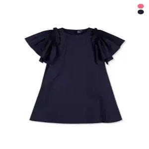 [NIXKIDS]여아) 면 프릴소매 A라인 원피스(FKSMCOV503M)