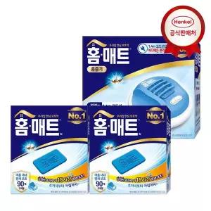 갤러리아 헨켈 모기약 홈매트 코드롤러 훈증기 x 1개 + 홈매트 90매 x 2개