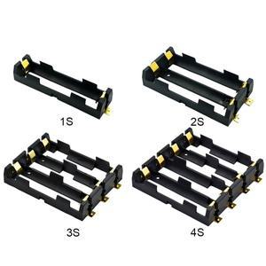 18650 SMT 배터리 홀더 SMD 박스 청동 핀 포함 충전식 보관함 정리함 케이스 파워 뱅크 3.7V