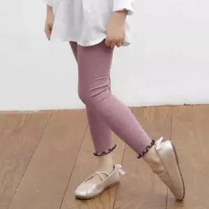 데일리 여아 골지 레깅스 캐주얼 아동 골지 레깅스 유아 바지