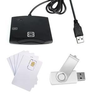 스마트 카드 소프트웨어 4G 리더 LINUX용 프로그래밍 가능 5PC SIM 블랭크 USIM 프로그래머 개인화 USB CAC EMV OS WIN LTE 라이터