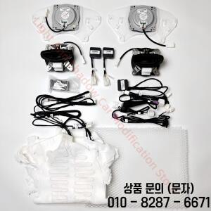 토요타 캠리 2018 2023 차량용 시트 열선 및 냉각 기능 앞좌석 패드 블로워 버튼 3단 속도 조절 가능