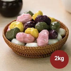 아리울떡공방 굳지않는 깨송편 2kg (1kg + 1kg)