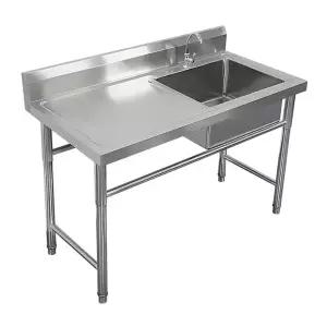 식당 주방 스텐 개수대 업소용 스틸 업소용개수대 야외 기본