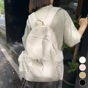 남여공용 가방 백팩 여성 리본 셔링 경량 보스턴백 미니크로스백 호보백 버킷백 큰가방